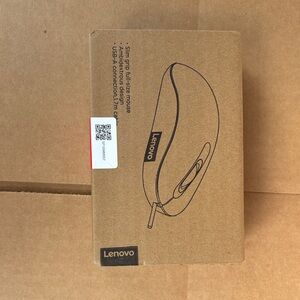 Lenovo Wired Mouse in Brown Packaging